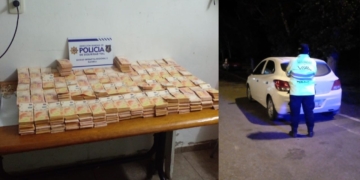 Ruta 34: viajaban con 27 millones, intentaron coimear a la policía y fueron detenidos