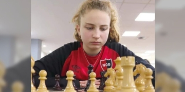 Lucía Izaguirre volvió a destacarse en el Campeonato Argentino de Ajedrez