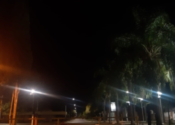 Oliveros adquirió 30 nuevos equipos de luminaria y 15 cámaras de seguridad