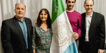 Presentaron la bandera y el escudo del departamento Iriondo