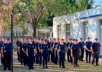 El cuartel de Andino fue sede del primer curso de bomberos de la Regional 12