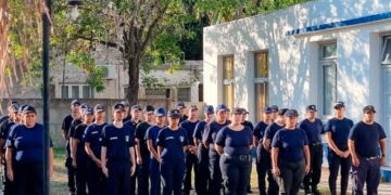 El cuartel de Andino fue sede del primer curso de bomberos de la Regional 12
