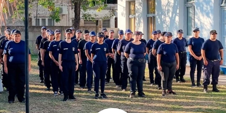 El cuartel de Andino fue sede del primer curso de bomberos de la Regional 12