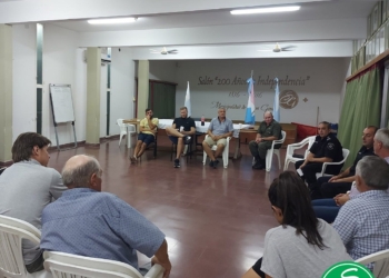 Reunión por seguridad en zona rural de San Genaro: habrá mayor patrullaje