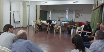 Reunión por seguridad en zona rural de San Genaro: habrá mayor patrullaje