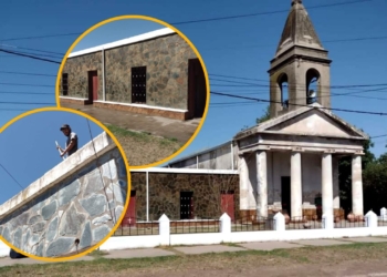 Con colectas y donaciones, realizaron arreglos y mejoras en la Parroquia de Gaboto