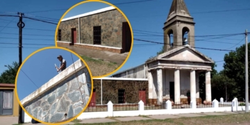 Con colectas y donaciones, realizaron arreglos y mejoras en la Parroquia de Gaboto