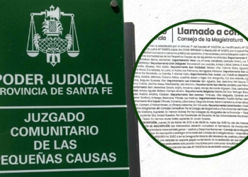 Abrieron concurso para los Juzgados Comunitarios de Monje, Díaz, Andino y Timbúes