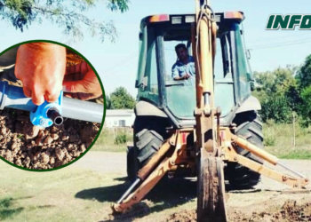 La Comuna de Maciel amplió la red de agua potable en el barrio San Cayetano