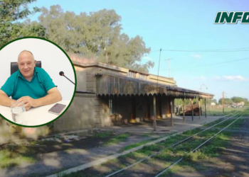 Pascual pidió que Totoras pueda hacer uso de las instalaciones del ferrocarril