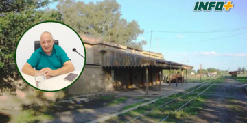 Pascual pidió que Totoras pueda hacer uso de las instalaciones del ferrocarril