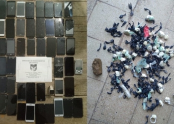 Requisa en la cárcel de Coronda: secuestraron droga, 50 celulares y chuzas