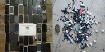 Requisa en la cárcel de Coronda: secuestraron droga, 50 celulares y chuzas
