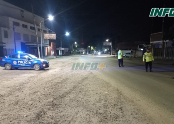 Control vehicular en Maciel con infracciones: alcoholemia, falta de casco y de licencia