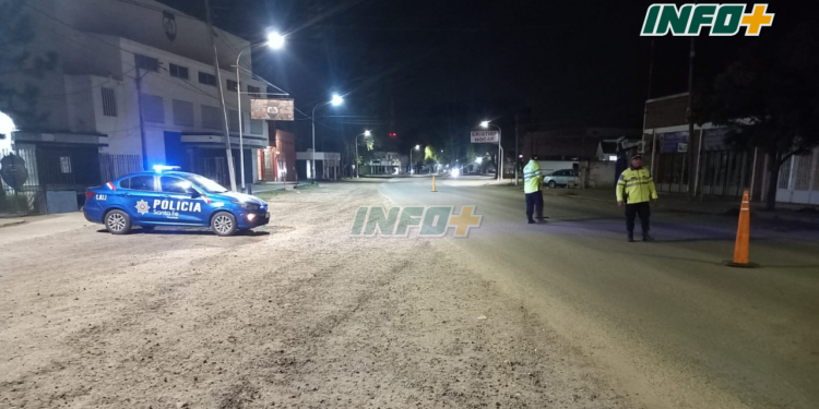 Control vehicular en Maciel con infracciones: alcoholemia, falta de casco y de licencia
