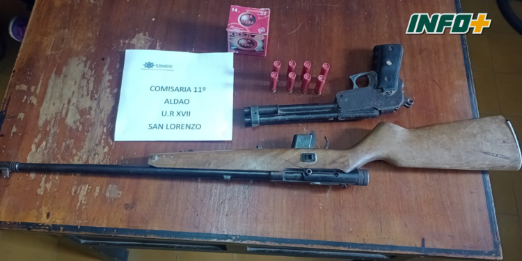 Allanamiento en Aldao por abuso de arma y amenazas: un hombre fue demorado