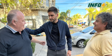 Pascual y Giles plantearon las problemáticas de Totoras en diálogo con Pullaro