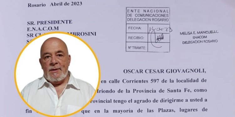 Giovagnoli pidió al Enacom garantizar la conectividad de los vecinos de Iriondo