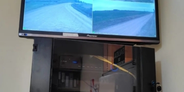 Carrizales: realizaron el tendido de 6 km de fibra óptica para las cámaras de seguridad