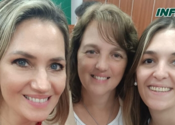 La intendenta de Totoras y Carolina Losada compartieron una jornada de mujeres y política
