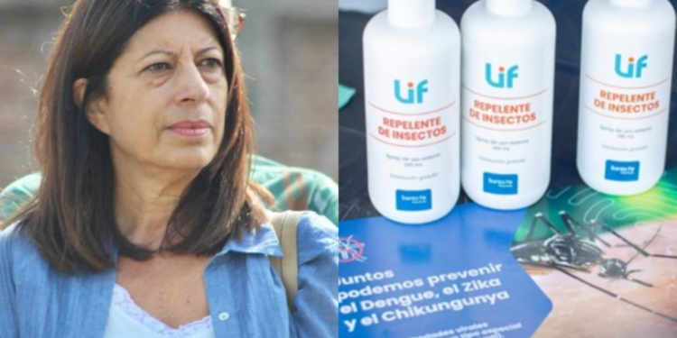 Clara García pidió a la Provincia que garantice repelente gratuito para la población