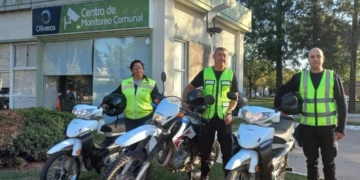 La Comuna de Oliveros sumó dos motos para Control Urbano