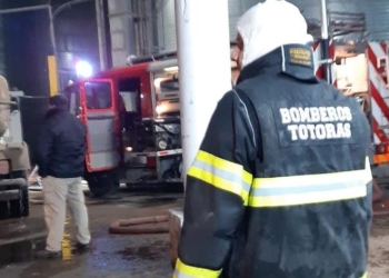 Totoras: un cortocircuito provocó un principio de incendio en una vivienda