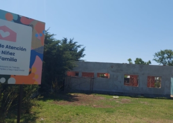 Centeno: avanzan las obras del nuevo edificio del Centro de Atención a la Niñez y Familia