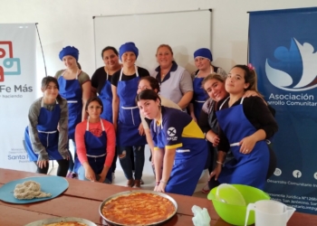 Comenzó en Gaboto el Taller de Panificación y Cocina Tradicional