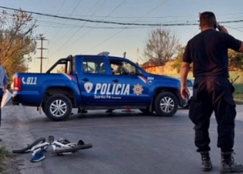 Grave accidente: un nene fue embestido por un camión en Puerto San Martín