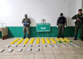 Totoras: secuestraron 50 kilos de cocaína en un control sobre Ruta 34