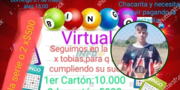 Gaboto: salieron a la venta los cartones del bingo virtual a beneficio de Tobias