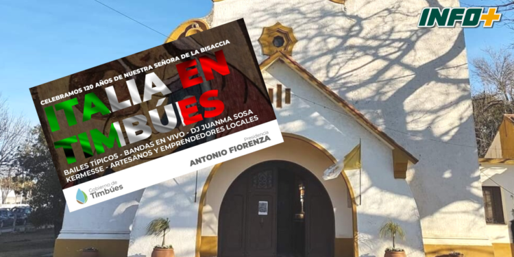 Italia en Timbúes: celebrarán los 120 años de la Virgen de la Bisaccia