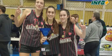 Tres jugadoras del Club Alba se consagraron campeonas con el selectivo de la Cañadense