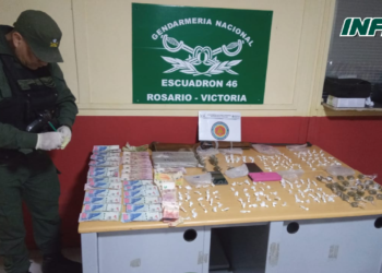 Detuvieron a tres personas con cocaína y marihuana en San Lorenzo