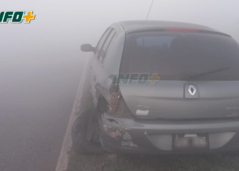 Niebla, humo y triple choque entre Maciel y Gaboto: dos heridos