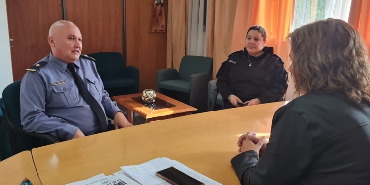 Recambio en Totoras: asumió el nuevo jefe de la Comisaría 3era