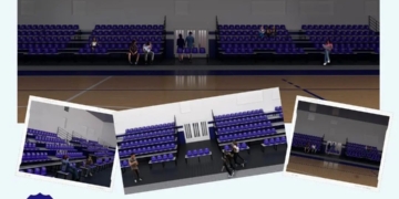 El Club Alba trabaja para concretar la obra de las tribunas en su estadio de básquet