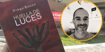 El totorense Diego Bocco presentó su nueva novela y lo recaudado será donado