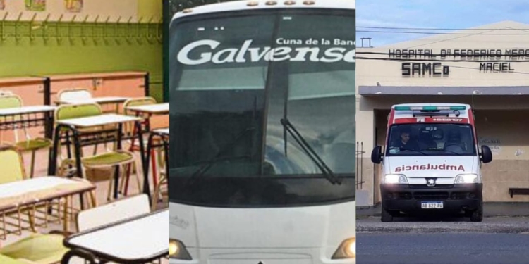 Jueves complicado: sin clases, sin colectivos y sin hospitales