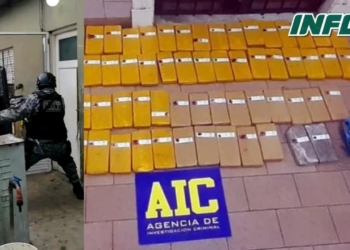 Detuvieron a un hombre por un cargamento de droga descubierto en Oliveros