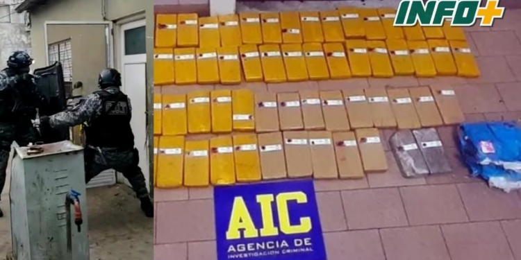 Detuvieron a un hombre por un cargamento de droga descubierto en Oliveros