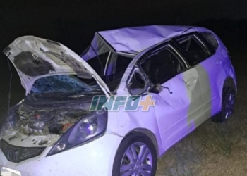 Vuelco y milagro en Ruta 34: sólo heridas leves