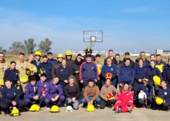 Bomberos de toda la región se capacitaron en Totoras