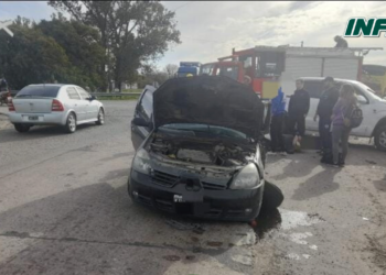 Una camioneta y un auto chocaron en Ruta 34: un hombre fue hospitalizado