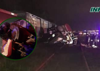 Identificaron al camionero fallecido en San Lorenzo tras chocar contra un tren