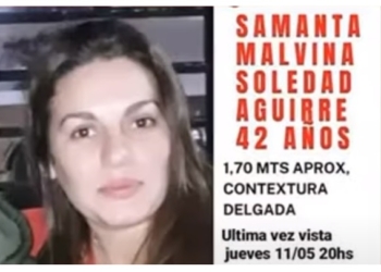 “Ya no sabemos qué hacer”: buscan a la mujer de Timbúes que desapareció hace 23 días