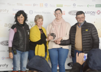 Una familia de Totoras elegida como la Familia Rural del año en Agroactiva