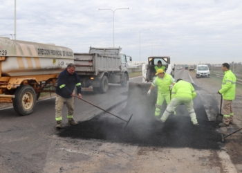 Avanza la reparación de la autopista Ros-StaFe: invierten 145 millones de pesos