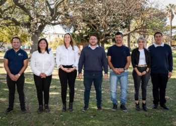 Noriega y Baldani presentaron propuestas educativas y digitales para San Genaro